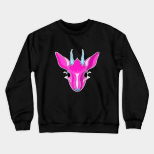 cute gazelle face Crewneck Sweatshirt